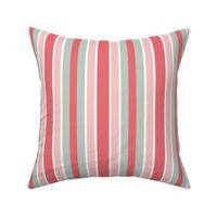 Stripe in Pinks and Blue/Grays