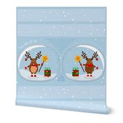 gift bag - snow globe