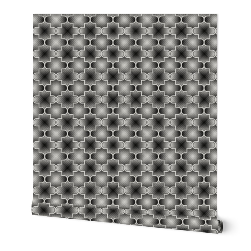 Quatrefoil Plaid 06