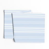 Lars Stripe in white on blueberry