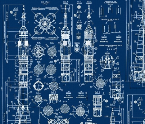 Rocket Blueprints - 8 designs by nosynonym