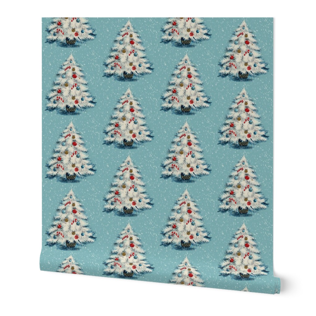 Retro Christmas Tree - A vintage style Yuletide design