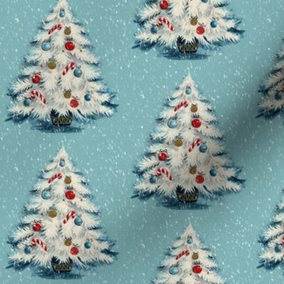 Retro Christmas Tree - A vintage style Yuletide design