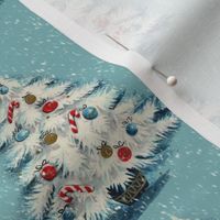 Retro Christmas Tree - A vintage style Yuletide design