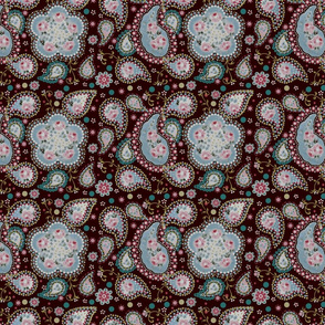Coco rose paisley 