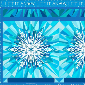 Let it snow! -A cut & sew gift bag