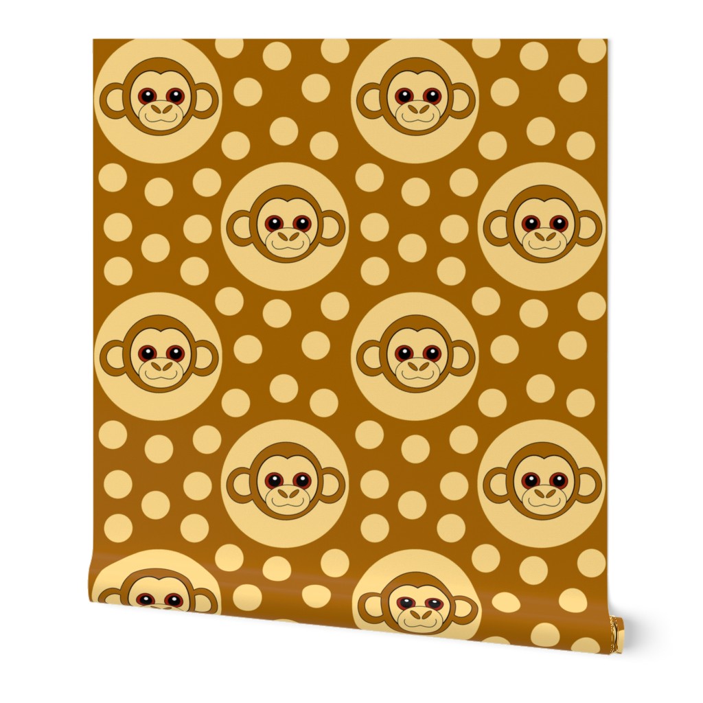 Extra Dotty Monkey Polka Dot