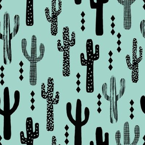 cactus kids mint southwest trendy nursery summer 