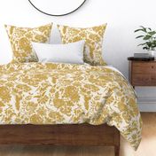 Chintz TOILE_gold_neg jacobean