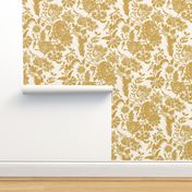 Chintz TOILE_gold_neg jacobean