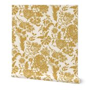 Chintz TOILE_gold_neg jacobean