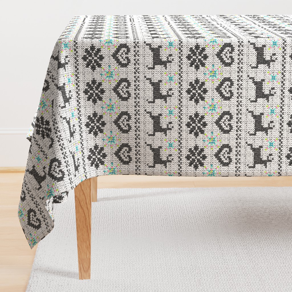 Scandinavian Knitting (Grey)