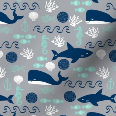 ocean whales shark summer fish seahorse beach water