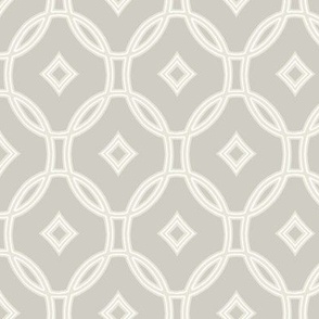 diamond lattice on hazel grey