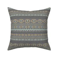 Southwest Tribal (Gray and Gold)