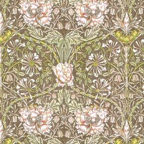 Morris style tulip natural