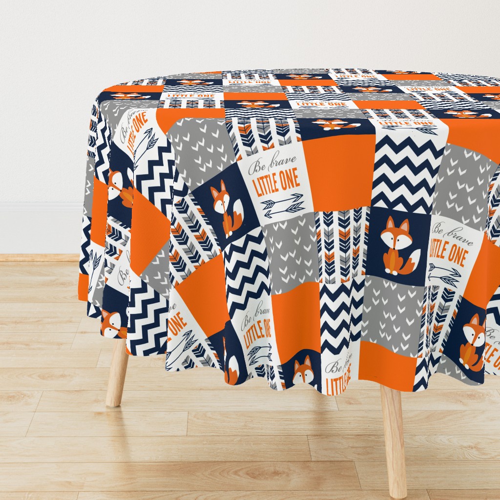 Fox Patchwork Blanket