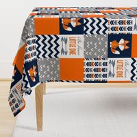 Fox Patchwork Blanket