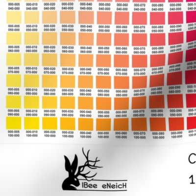 CMYK Color Chart part 2.0 - 1815 more colors!