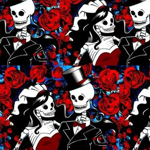 skull_wedding_and_roses