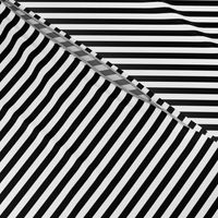 Black and White Stripes (Four to an Inch)