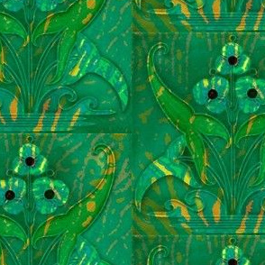 Art Batik 2- green