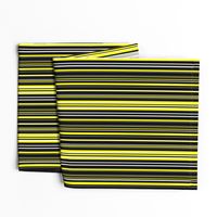 Black, Yellow, and White Barcode Stripes