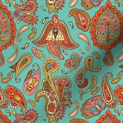 insect paisley