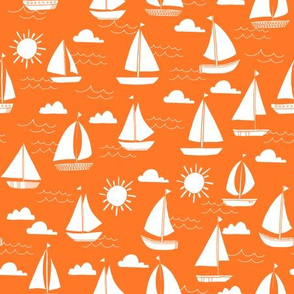 sailboats // nautical preppy summer kids ocean water nautical summer 