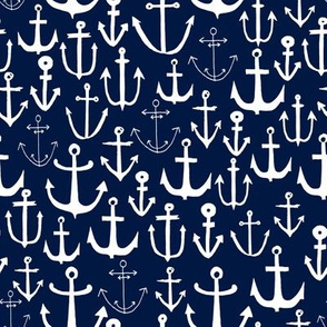 anchors  fabric // anchor fabric andrea lauren fabric navy sailing sailboat summer ocean 