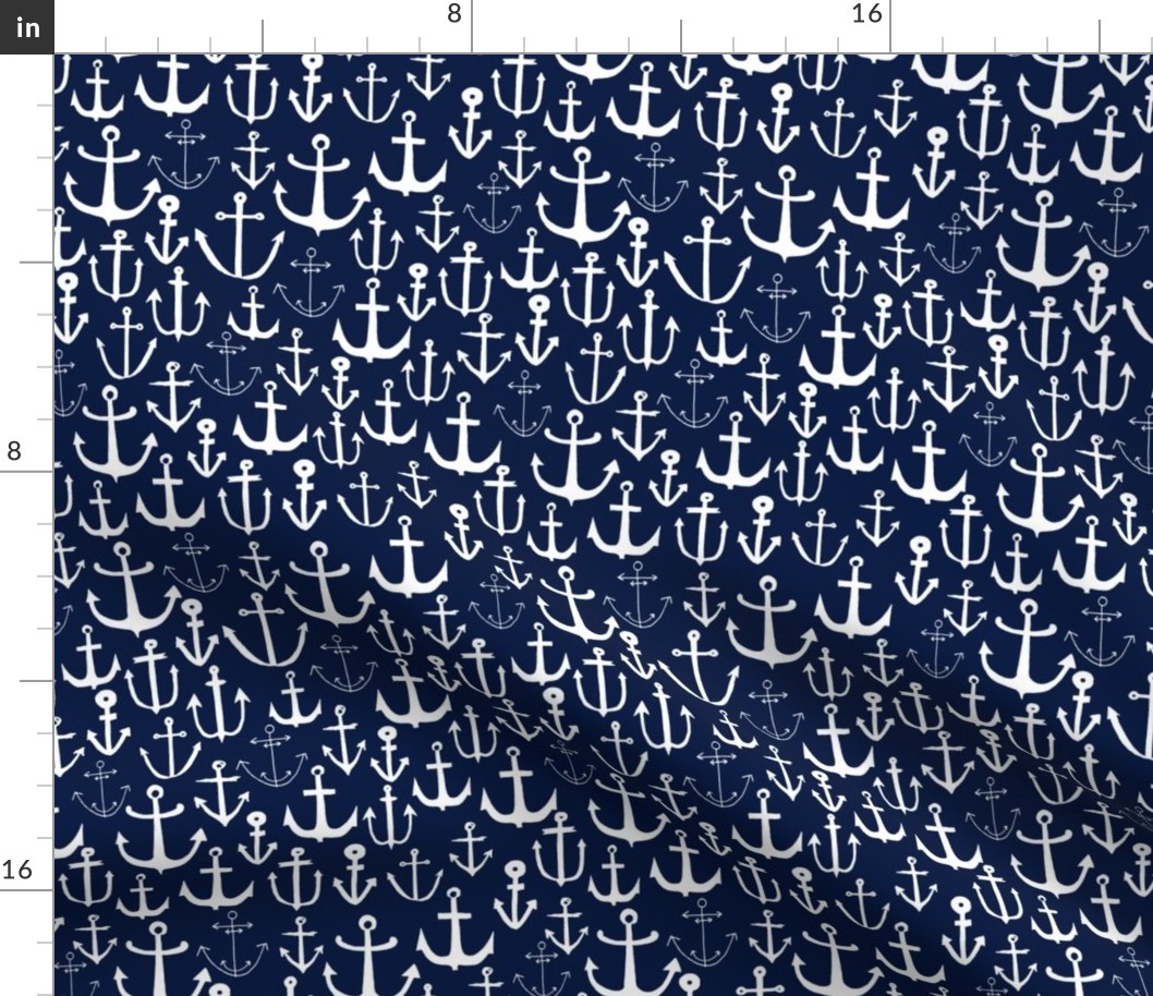 anchors  fabric // anchor fabric andrea lauren fabric navy sailing sailboat summer ocean 