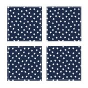 stars fabric // navy blue stars and white patriotic kids night sky nursery baby 