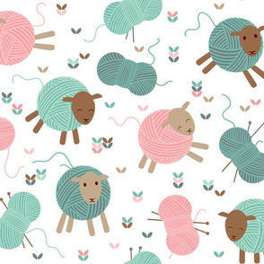Knitting sheep