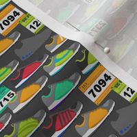Running Shoes & Race Bibs - Small Scale (Client Requested)