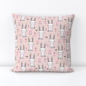 Dreamy Bunny Rabbit in Pink