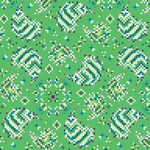 Pixelated Paisley