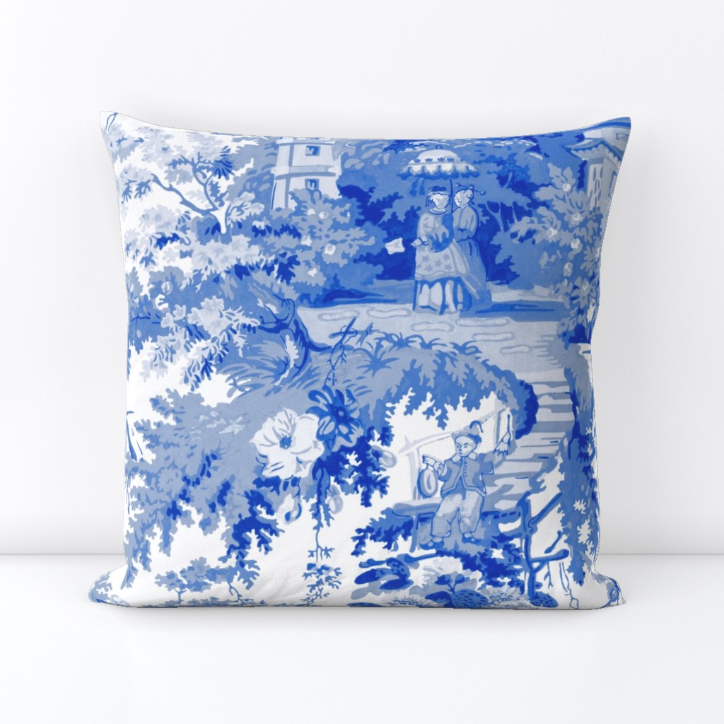 Chinoiserie Palace ~ Willow Blue and White 