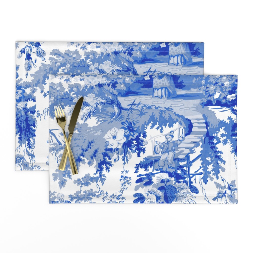 Chinoiserie Palace ~ Willow Blue and White 