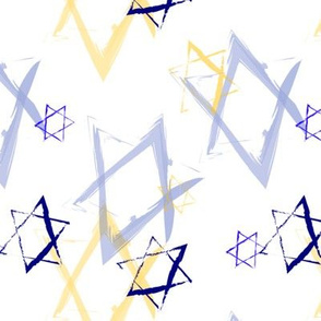 Jewish star print