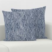 woodgrain // navy blue woodland nursery kids forest trees