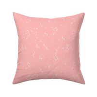 constellations // pink pastel girly girls stars kids room nursery baby decor