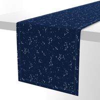 constellations // navy blue white kids stars nursery baby kids room