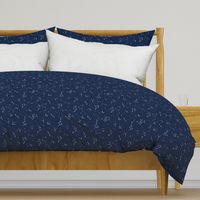 constellations // navy blue white kids stars nursery baby kids room