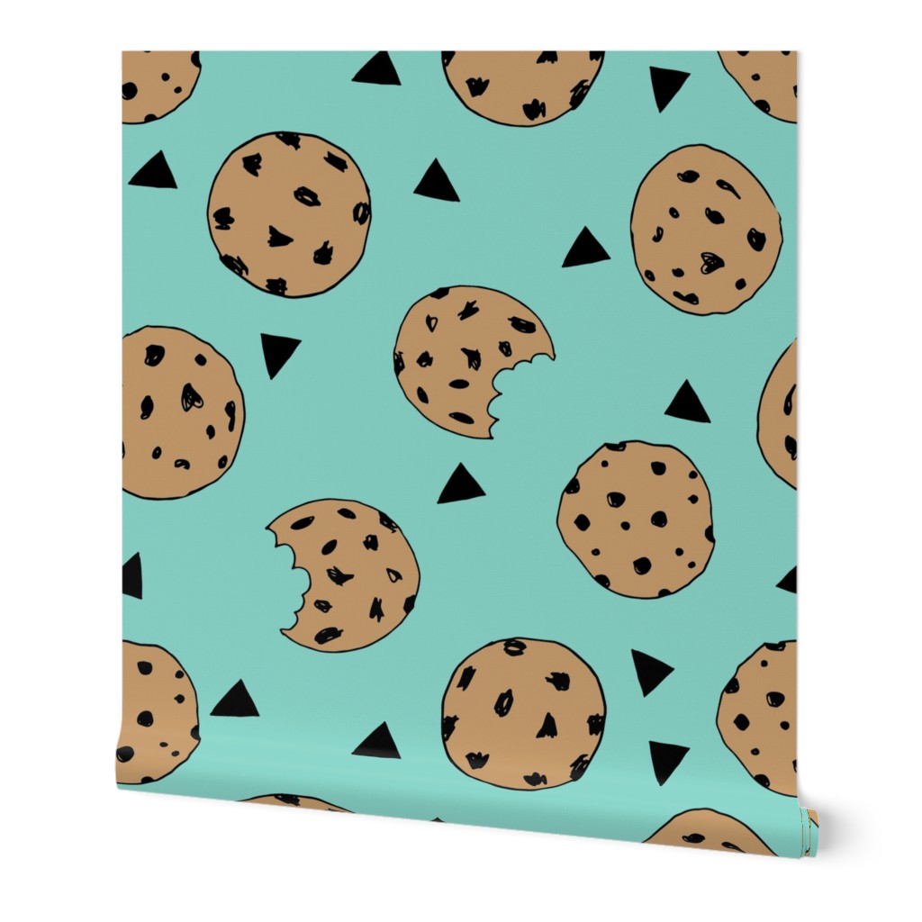 cookies // mint food kids nursery baby hand-drawn illustration