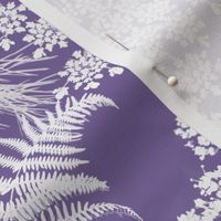 Botanical Silhouette - Purple