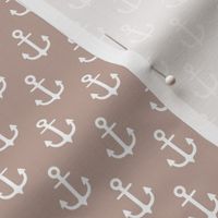 Anchors on brown