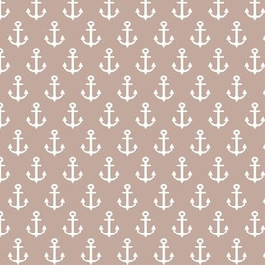 Anchors on brown