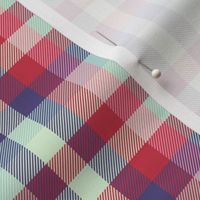 Madras plaid - spring quilt