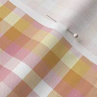 Madras plaid - hyacinth and daffodil