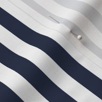 Navy Stripes // Vertical